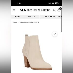 Marc Fisher | Alva Pointy Toe Bootie